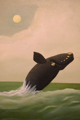 Right Whale Breaching